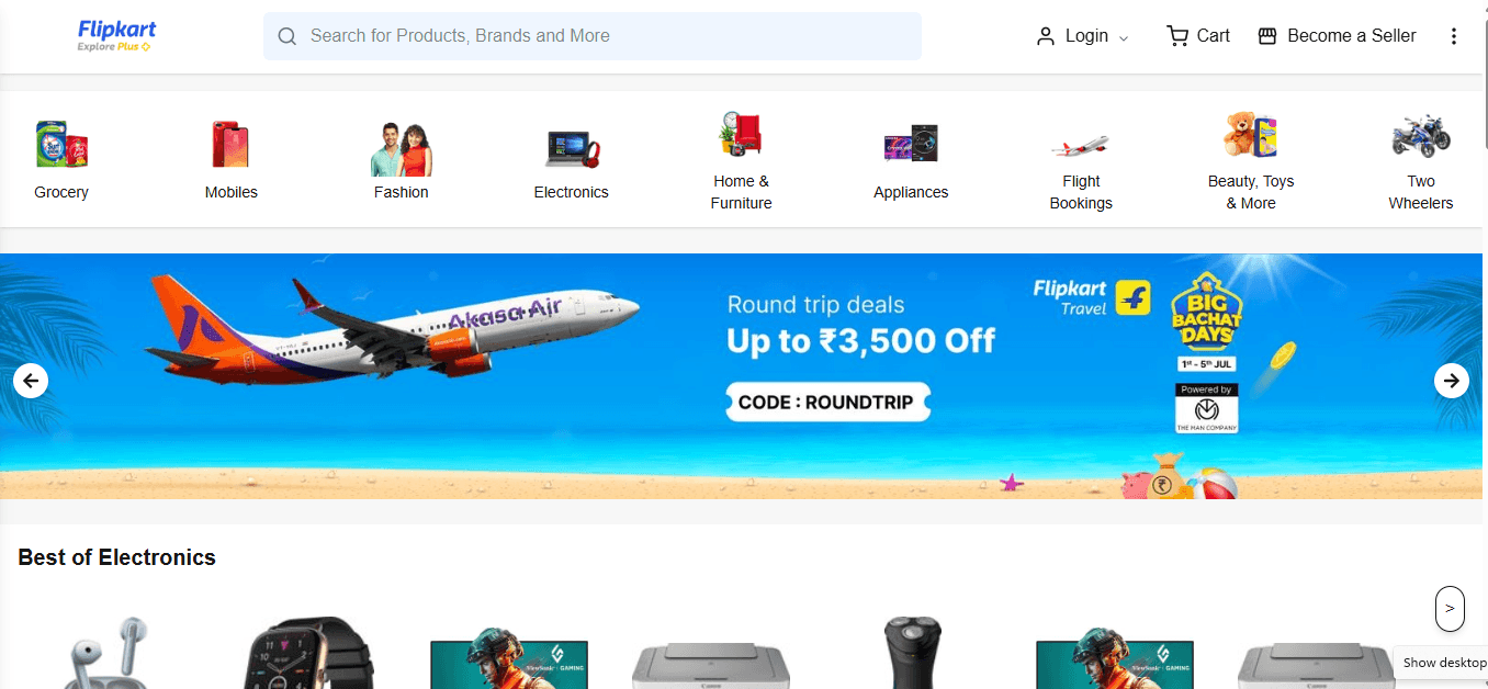 FlipKart Clone